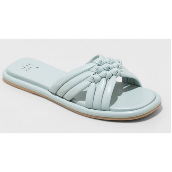 a new day Shoes - A New Day Dulce Padded Knot Slide Sandals